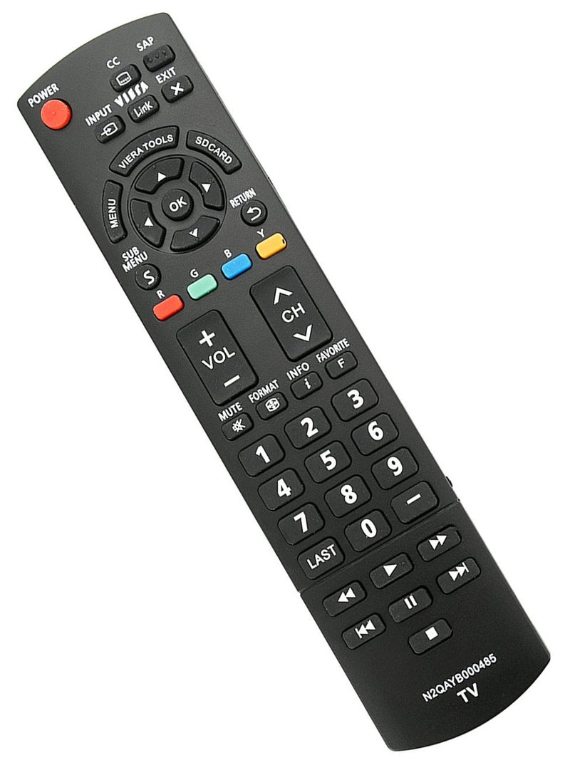 UBay N2QAYB000485 Remote Replacement for 99% Panasonic LCD LED Plasma Viera TVs - Image 3
